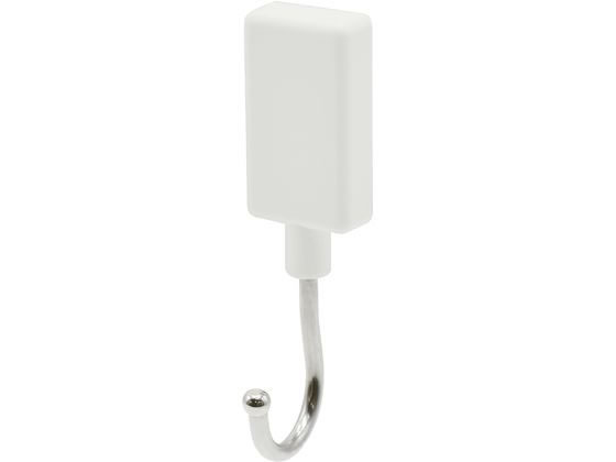 マグエックス マグネット抗菌フラットフック 白 S MFH-1W