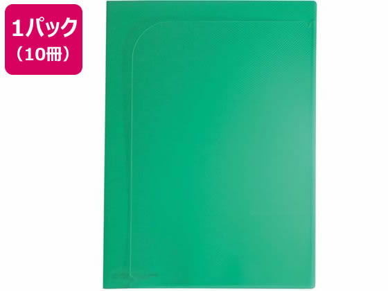 セキセイ ページイン クープレファイル A4 グリーン PAL-200-G 10冊 セキセイ ページイン クープレファイル A4 グリーン PAL-200-G 10冊