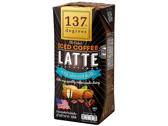 ハルナプロデュース 137degrees アーモンドミルクラテ 180ml ハルナプロデュース 137degrees アーモンドミルクラテ 180ml