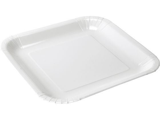ストリックスデザイン ペーパープレートスクエア 23cm 50枚 SD-709