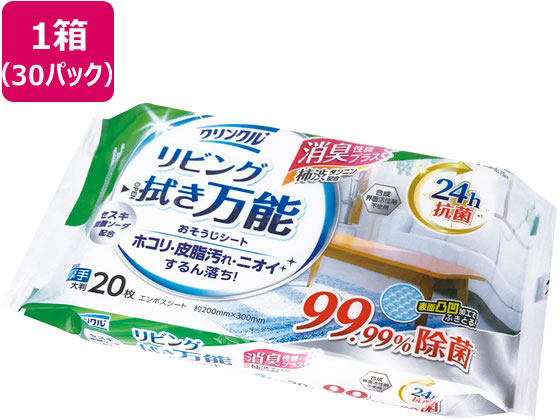 Life-do. Plus クリンクル リビング拭き万能おそうじシート 30個 Life-do. Plus クリンクル リビング拭き万能おそうじシート 30個