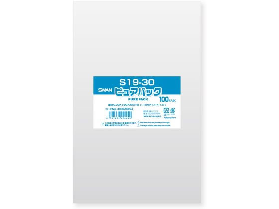 シモジマ ピュアパックS 厚0.03×190×300 100枚 シモジマ ピュアパックS 厚0.03×190×300 100枚