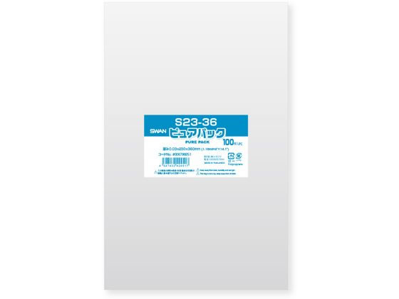 シモジマ ピュアパックS 厚0.03×230×360 100枚