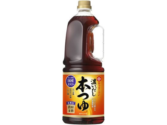 キッコーマン 濃いだし 本つゆ 1.8L キッコーマン 濃いだし 本つゆ 1.8L