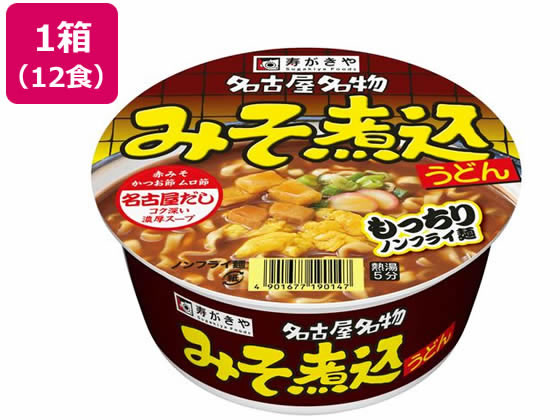 寿がきや カップみそ煮込うどん 106g×12個 寿がきや カップみそ煮込うどん 106g×12個
