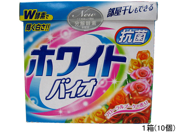 日本合成洗剤 ホワイトバイオプラス抗菌 0.8kg×10個