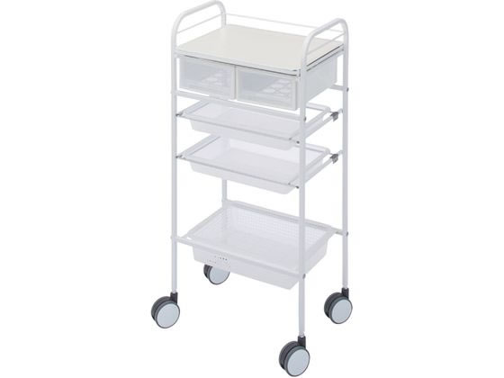 �J���[�Z�b�g��(C-208)�z���C�g 416�~300�~890mm 0-9224-01