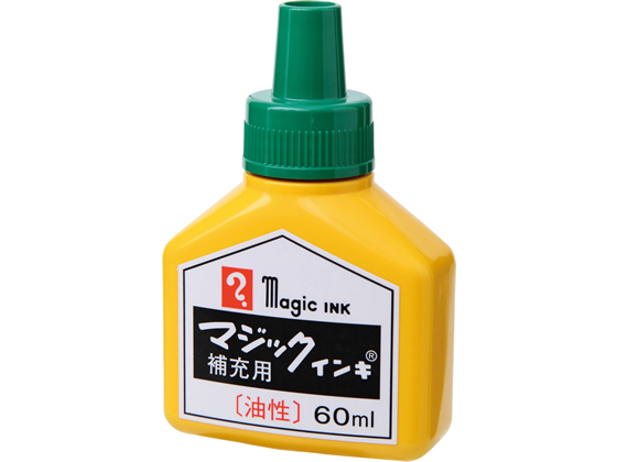 寺西化学工業 マジックインキ補充液 60ml 緑 MHJ60B-T4