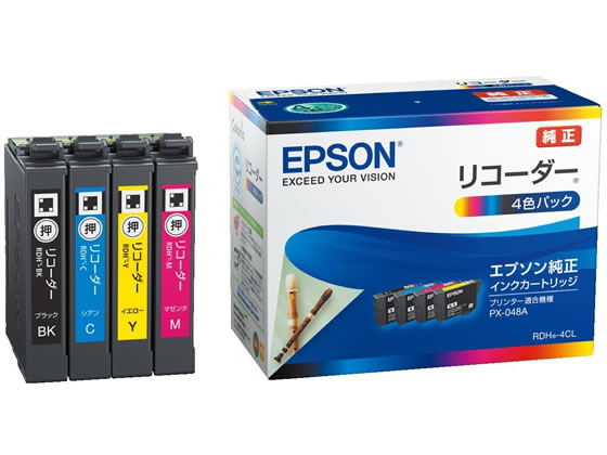 エプソン インクカートリッジ 4色パック RDH-4CL