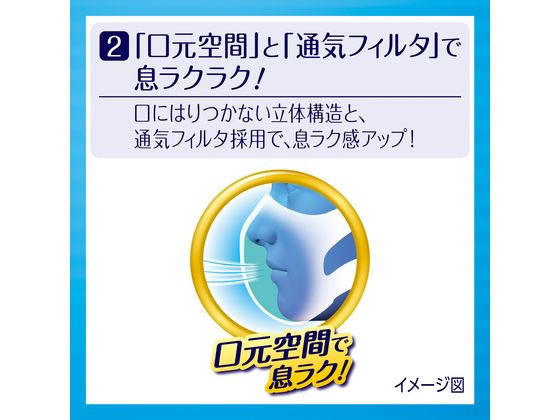 えみこ 超立体マスク ウイルスガード ふつう(5枚入24個セット)120枚