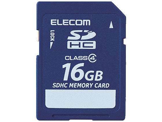 エレコム SDHCカード Class4 データ復旧サービス付 16GB