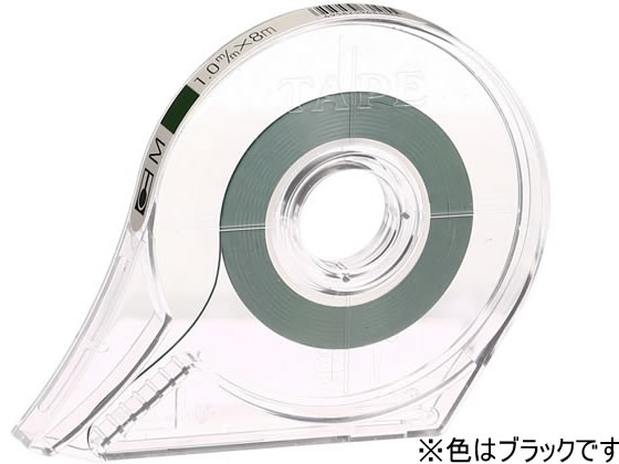 タケダ ICマットテープ 1mm×8m ブラック M1.0
