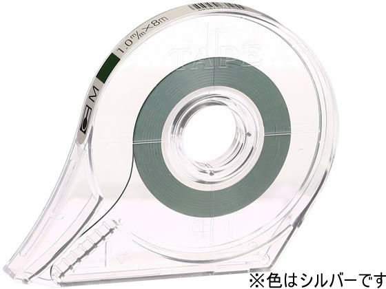 タケダ ICマットテープ 1mm×8m シルバー M1.0