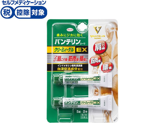 薬 興和 バンテリンコーワクリーミィーゲルex 5g 2本 第2類医薬品 が453円 ココデカウ