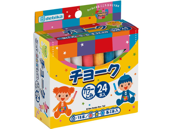 デビカ チョーク24本入 (幼児) 063503