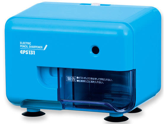 アスカ 芯先調整機能付き 電動シャープナー ブルー EPS131B