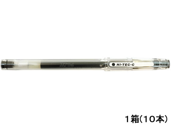 パイロット ハイテックC04 超極細0.4mm 黒 10本 LH-20C4-B
