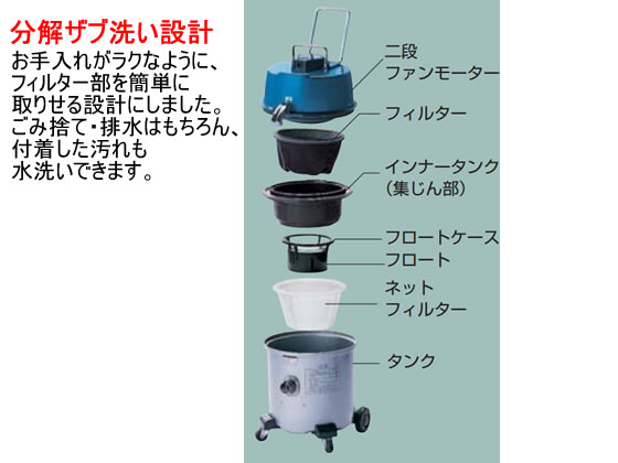 ✨未使用品✨日立 HITACHI CV-PF40WD 掃除機 1kw ブルー 日立 お店用乾・湿両用クリーナー ブルー CV-PF40WD-BLが62,920円 通販