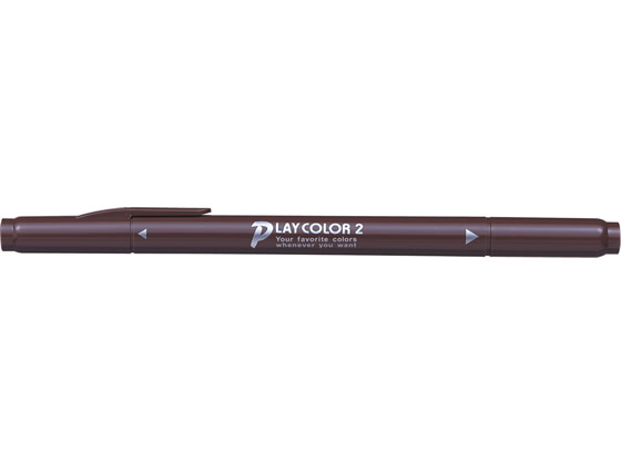 トンボ鉛筆 プレイカラー2 ショコラ WS-TP41