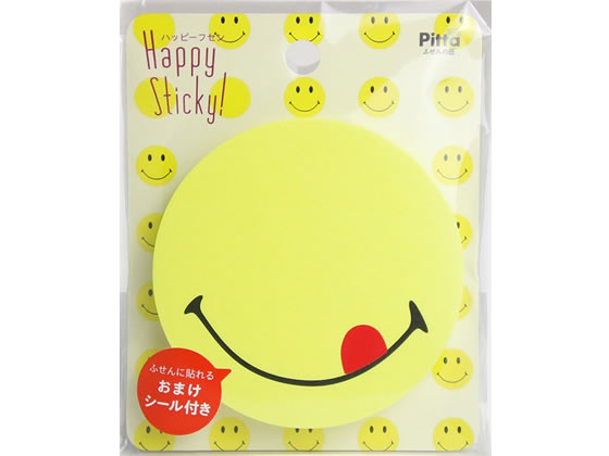 C. L.C. ハッピーふせん スマイル 80枚 C-HSN-02