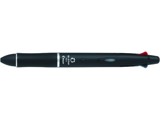 パイロット ドクターグリップ4+1 ブラック ボールペン0.7mm