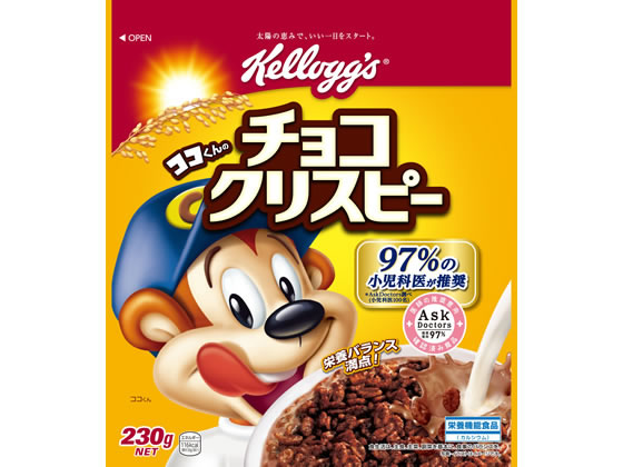日本ケロッグ ココくんのチョコクリスピー 袋 260gが336円 ココデカウ