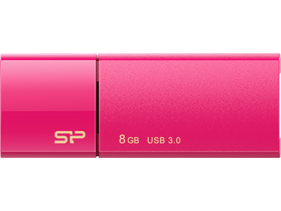 シリコンパワー USB3.0 スライド式USBメモリ 8GB ピンク シリコンパワー USB3.0 スライド式USBメモリ 8GB ピンク