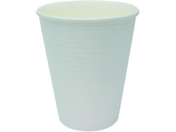 アートナップ エンボスカップ 250ml 白無地 50P 80180092