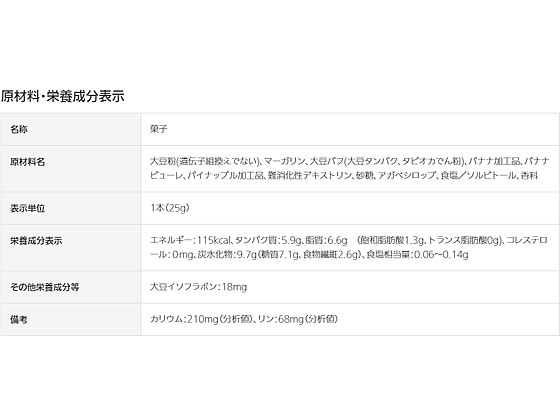 大塚製薬 Soyjoy ソイジョイ クリスピー バナナが113円 ココデカウ