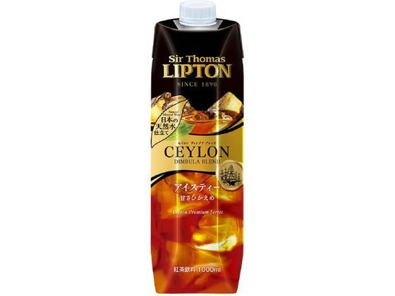 キーコーヒー サー・トーマス・リプトン アイスティー 甘さひかえめ 1L キーコーヒー サー・トーマス・リプトン アイスティー 甘さひかえめ 1L