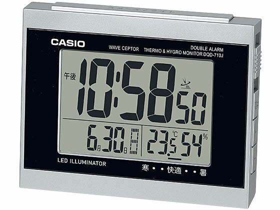 カシオ デジタル電波クロック DQD-710J-8JF