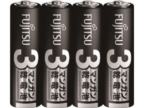 富士通 マンガン乾電池単3形4本 R6PU(4S) 富士通 マンガン乾電池単3形4本 R6PU(4S)