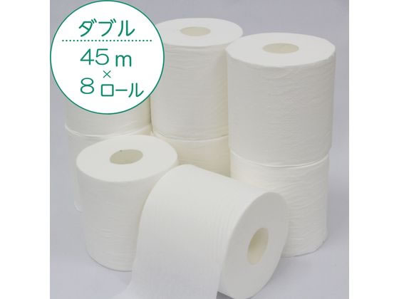クレシア クリネックス コンパクト ダブル 45m 8ロール 28270が