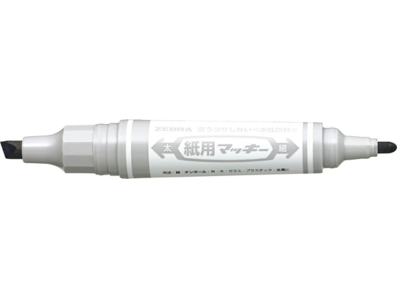 ゼブラ 紙用マッキー グレー WYT5-GR