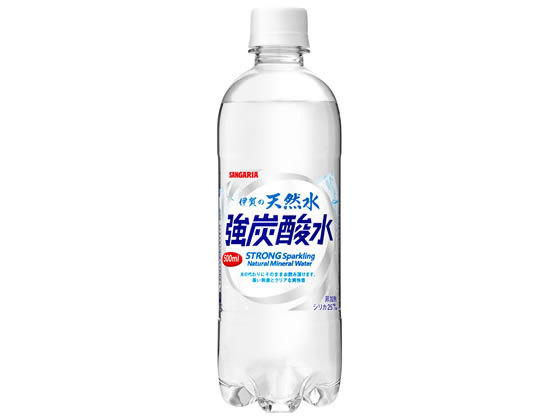 日本サンガリア 伊賀の天然水 強炭酸水 500ml 日本サンガリア 伊賀の天然水 強炭酸水 500ml