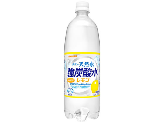 日本サンガリア 伊賀の天然水 強炭酸水 レモン 1L 日本サンガリア 伊賀の天然水 強炭酸水 レモン 1L