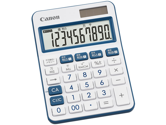 CANON カラフル電卓 ミニ卓上 ネイビー LS-105WUC-NV 2306C003 CANON カラフル電卓 ミニ卓上 ネイビー LS-105WUC-NV 2306C003