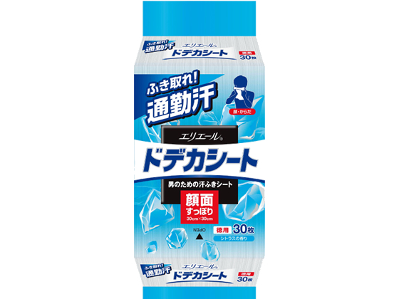 大王製紙 エリエールforMEN ドデカシート徳用 30枚