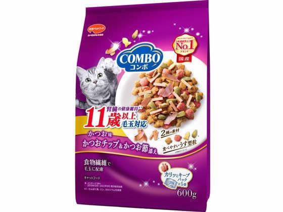 日本ペット コンボ毛玉対応11歳~カツオ味カツオチップカツオブシ添600g 日本ペット コンボ毛玉対応11歳~カツオ味カツオチップカツオブシ添600g