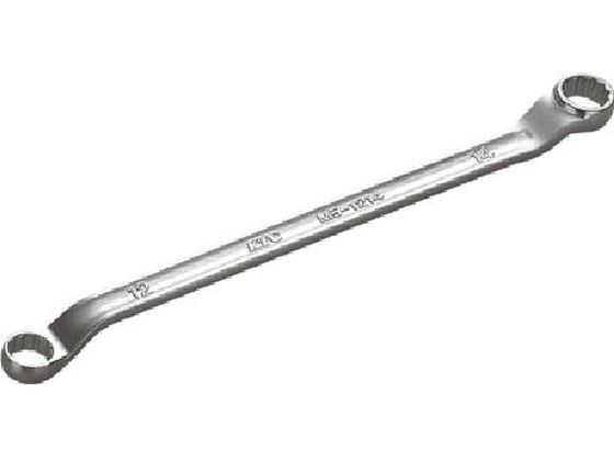 KTC 45°×6°ロングめがねレンチ 対辺寸法10×12mm M5-1012-F KTC 45°×6°ロングめがねレンチ 対辺寸法10×12mm M5-1012-F