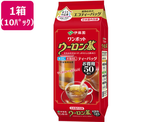 伊藤園 ワンポットエコティーバッグウーロン茶50袋×10パック 60537 伊藤園 ワンポットエコティーバッグウーロン茶50袋×10パック 60537