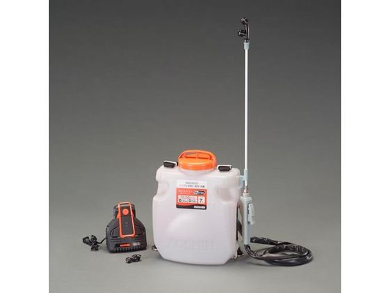 エスコ DC18V/2.0Ah/7L 電動スプレー 充電式 EA115YB-31 エスコ DC18V/2.0Ah/7L 電動スプレー 充電式 EA115YB-31
