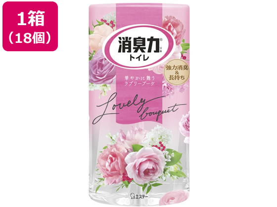 エステー トイレの消臭力 ラブリーブーケ 400mL 18個