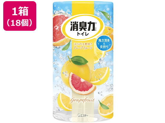 エステー トイレの消臭力 グレープフルーツ 400mL 18個