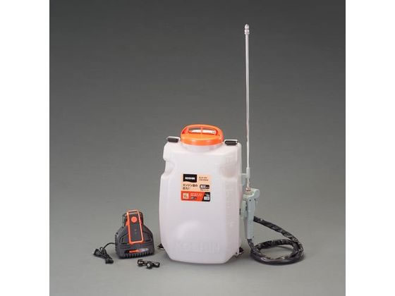 エスコ DC18V/2.0Ah/15L 電動スプレー 充電式 EA115YB-34 エスコ DC18V/2.0Ah/15L 電動スプレー 充電式 EA115YB-34
