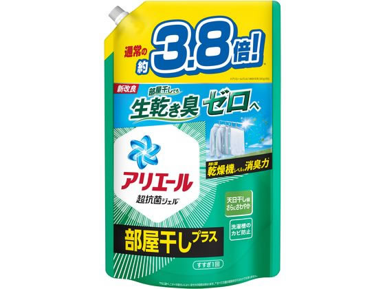 P & G アリエールジェル部屋干し詰替 ウルトラジャンボサイズ 1.48kg