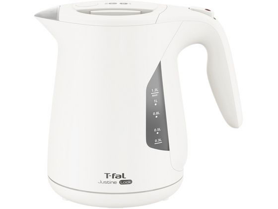 T-fal ジャスティン ロック ホワイト 1.2L KO5901JP T-fal ジャスティン ロック ホワイト 1.2L KO5901JP