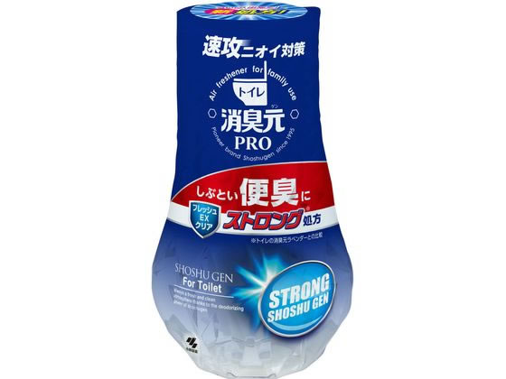 小林製薬 消臭元PRO 便臭ストロングフレッシュEXクリア400mL