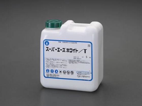 エスコ 5kg カルシウムスケール除去剤 スーパーエースホワイトT EA119-5WA エスコ 5kg カルシウムスケール除去剤 スーパーエースホワイトT EA119-5WA