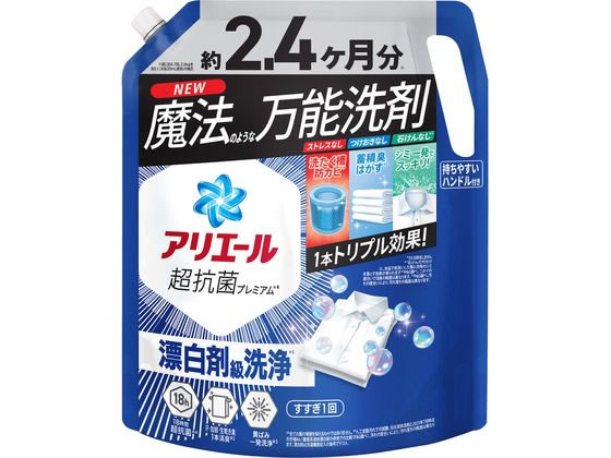 P & G アリエールジェル 詰替 超ウルトラジャンボ 1.72kg P & G アリエールジェル 詰替 超ウルトラジャンボ 1.72kg